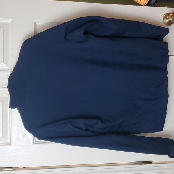 Columbia Men's Navy Rain Jacket, Warm Lining Size Large - Picture 6 of 7